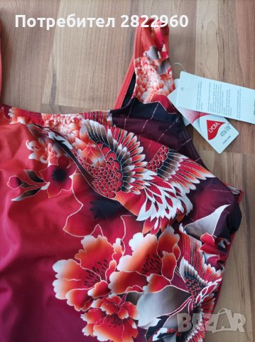 Ulla Popken голям размер,-56 цял бански , снимка 3 - Бански костюми - 37217324