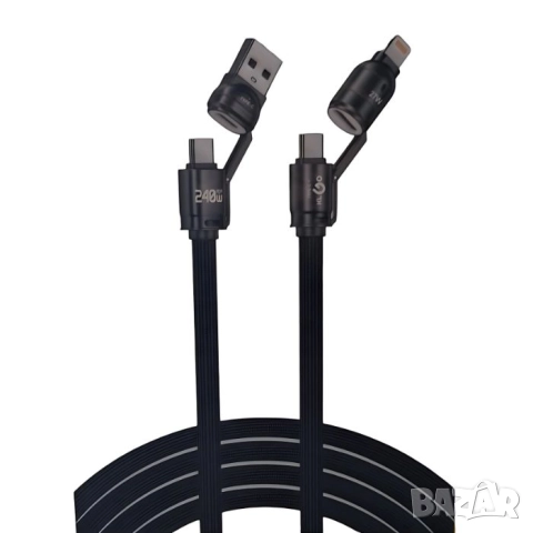 Кабел за зареждане 4 в 1, снимка 2 - Аксесоари и консумативи - 52395335