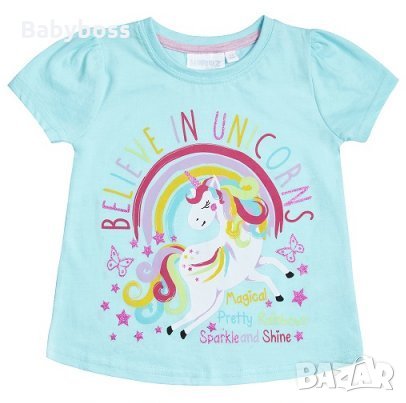 Блуза за момиче Believe In Unicorns Minikidz, снимка 1 - Детски Блузи и туники - 27957832