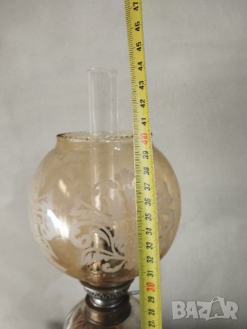Стара газова (газена) лампа, снимка 5 - Други ценни предмети - 43740759
