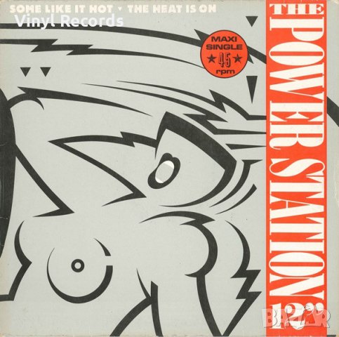The Power Station ‎– Some Like It Hot Maxi-Single ,Vinyl 12", снимка 1 - Грамофонни плочи - 33645004