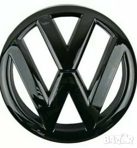 предна емблема за VW Golf MK6 черен гланц, снимка 2 - Аксесоари и консумативи - 43367208