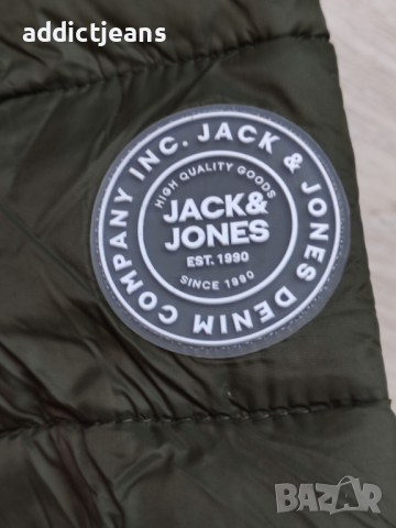 Мъжко яке Jack&Jones размер L, снимка 4 - Якета - 36459441