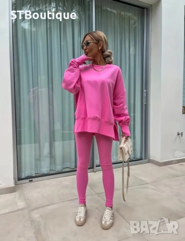 ⭐ ТОП ОБЯВА – Дамски елегантен комплект • STBoutique ⭐, снимка 2 - Комплекти - 52540185