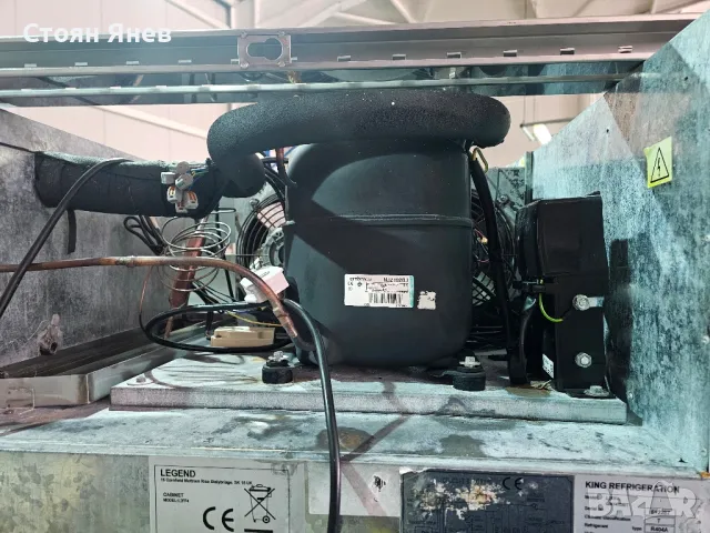 Неръждаем двукрилен хладилник - минусов, снимка 5 - Обзавеждане на кухня - 48453121