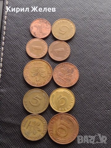 Лот монети от цял свят 10 броя BUNDES REPUBLIC DEUTSCHLAND за КОЛЕКЦИОНЕРИ 31180, снимка 1 - Нумизматика и бонистика - 43390685