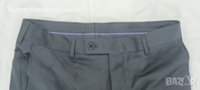 Оригинален официален мъжки костюм Andrews Андрюс размер 46(М) в черен цвят сако,панталон,вратовръзка, снимка 11 - Костюми - 52867036