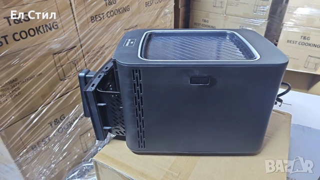 Air Fryer 32852A Две в 1/ 4.3L + top grill - 1500W (NEW)., снимка 15 - Фритюрници - 53586874