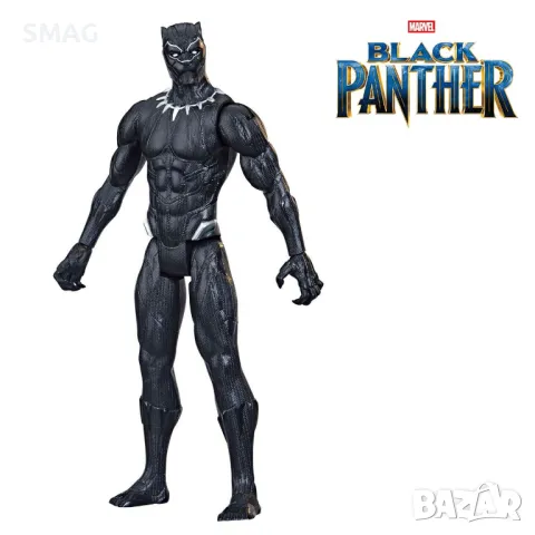 Фигурка Черната пантера Marvel Black Panther Legacy Titan Hero Black - Hasbro S_1223515