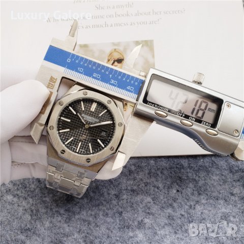 Мъжки часовник Audemars Piguet Royal Oak с автоматичен механизъм, снимка 4 - Мъжки - 37648695