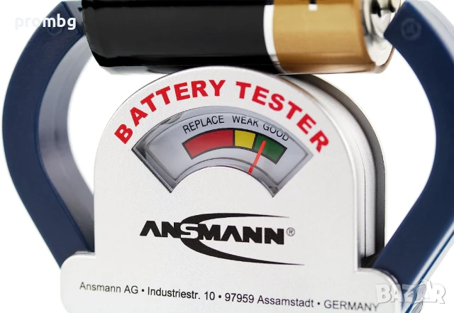 универсален тестер за батерии ANSMANN Германия, снимка 3 - Друга електроника - 50743668