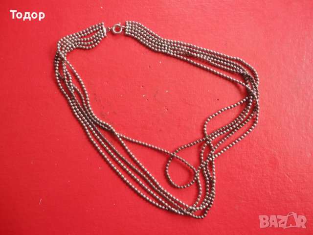 Невероятно сребърно арт колие 835, снимка 5 - Колиета, медальони, синджири - 40685374