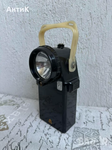 Стар Миньорски Фенер GLZ , снимка 2 - Антикварни и старинни предмети - 51285454