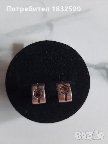 Сребърни обеци