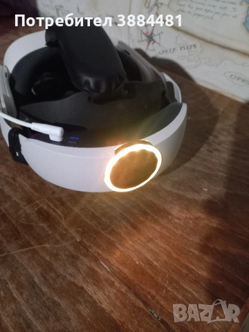 Meta Quest 3S 128GB с допълнително захранване и оригинална кутия, снимка 4 - Други игри и конзоли - 53609884