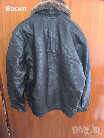 Кожено яке от естествена телешка кожа, снимка 3 - Якета - 51455368