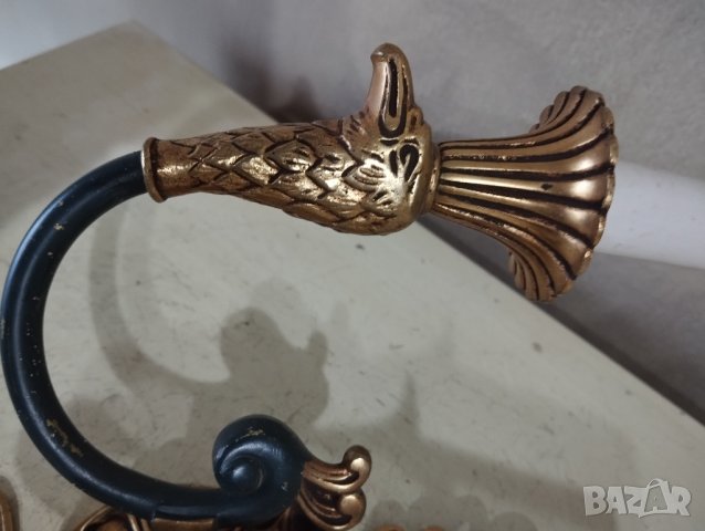 Два барокови аплика за стена, снимка 5 - Лампи за стена - 43090423