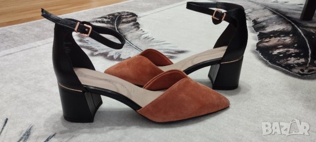 "Tamaris" нови обувки от естествена кожа , снимка 10 - Дамски обувки на ток - 43725108