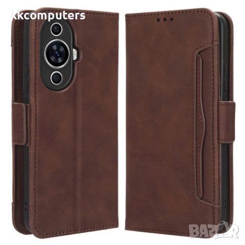 Huawei nova 11 / nova 12s 4G / nova 12 Lite 4G Magnetic Wallet Кожен Калъф и Протектор, снимка 2 - Калъфи, кейсове - 52720601