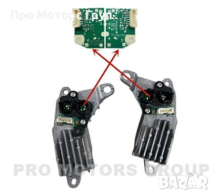 Платка Модул Фар DRL LED VW Touareg 2015-2018 196-757-01 196-757-02, снимка 3 - Части - 43513302