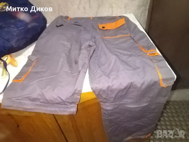 Марков работен панталон Стенсо със свалящи крачоли и става къс размер 48- М-дълж-107см и в ханша 48 , снимка 8 - Панталони - 49349519