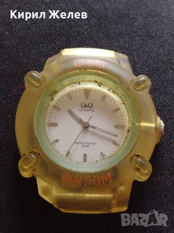 Модерен унисекс часовник Q/Q QUARTZ WATER RESIST много красив дизайн 38125, снимка 1 - Дамски - 40754115