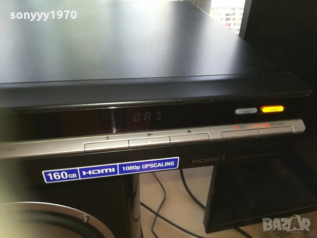 sony rdr-hx680 160gb hdd recorder 1604211605, снимка 2 - Плейъри, домашно кино, прожектори - 32572717