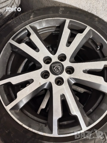Оригинални джанти 18 за пежо 508 rxh, снимка 5 - Гуми и джанти - 53022064