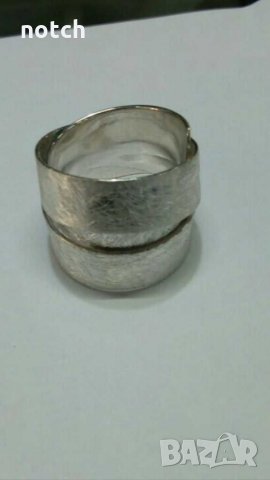 Сребърен пръстен, снимка 4 - Пръстени - 28584901