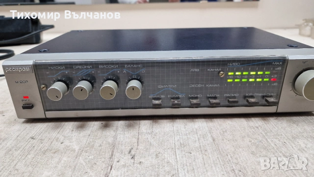 Усилвател Респром У-202, снимка 5 - Ресийвъри, усилватели, смесителни пултове - 53366125