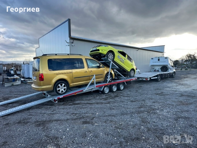 чисто нова сгъваема платформа GEWE , снимка 4 - Ремаркета - 52549040