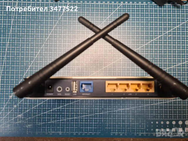 Рутер TP-LINK TL-WR1042ND, снимка 6 - Рутери - 47606667