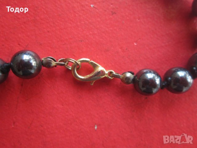 Страхотен гердан колие от камъни, снимка 2 - Колиета, медальони, синджири - 36933551