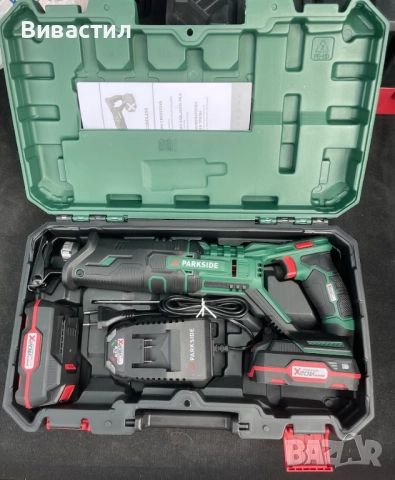 Нови инструменти Парксайд черни и зелени Parkside Performance, снимка 8 - Винтоверти - 52330190