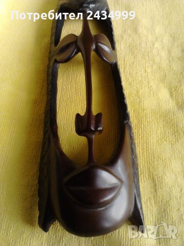 Продавам 2 африкански маски от абанос ., снимка 4 - Други - 36887967