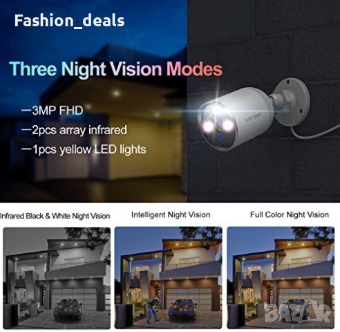 Нова Външна охранителна камера домашно видеонаблюдение Двуканална , снимка 4 - Други - 40122562