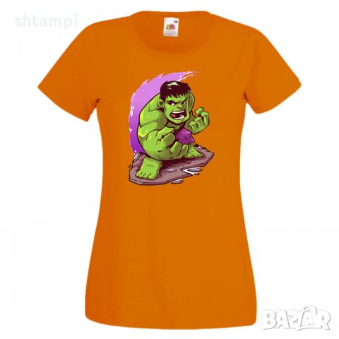 Дамска тениска Marvel Hulk Игра,Изненада,Подарък,Геймър,, снимка 10 - Тениски - 36741084
