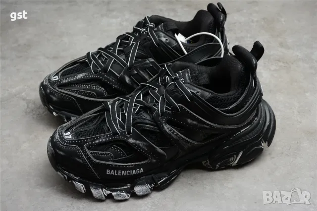 Уникални Balenciaga Track Black Distressed Маратонки Редки 