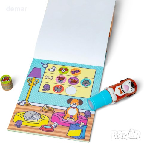 Melissa & Doug Sticker WOW комплект за игра със стикери за креативни деца, снимка 7 - Образователни игри - 43960648