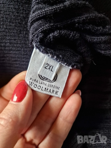 Страхотен мъжки пуловер PAUL & SHARK размер 2ХL, снимка 5 - Пуловери - 52569376