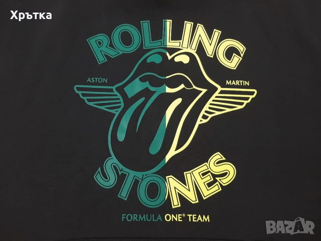 Aston Martin F1 x Rolling Stones - Оригинален мъжки суитшърт, снимка 7 - Суичъри - 52943764