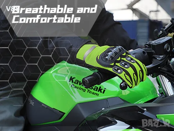  мотоциклетни ръкавици,Дишащи мрежестиCOFIT, защитни мотоциклетни ръкавици със сензорен екран за мъж, снимка 6 - Спортна екипировка - 47869004