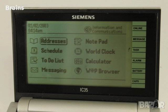SIEMENS IC35 Немски Джобен Компютър 2000 година, снимка 2 - Друга електроника - 52791260