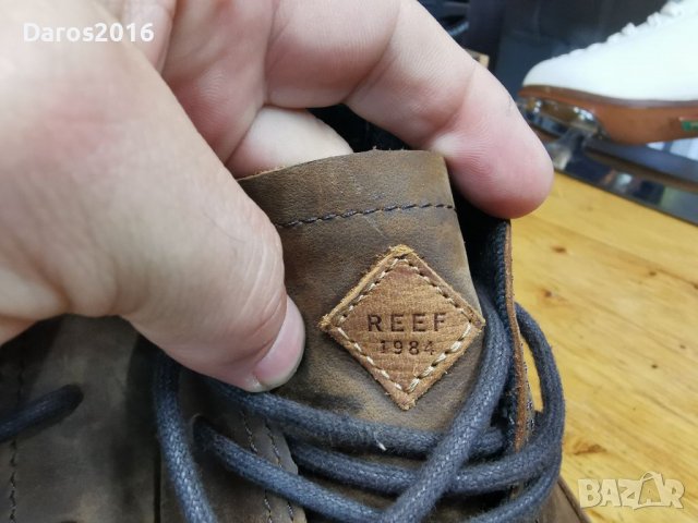 Мъжки боти естествена кожа Reef 41 номер , снимка 5 - Мъжки боти - 38410646