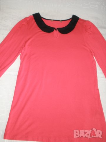 Блуза  розово трико, снимка 2 - Блузи с дълъг ръкав и пуловери - 27989934