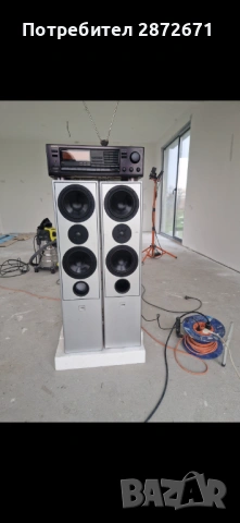 тонколони Canton LE 107 ресивър onkyo