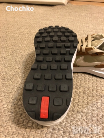 NikeWaffle One Leather 'Limestone Ale Brown маратонки, снимка 4 - Маратонки - 51955466