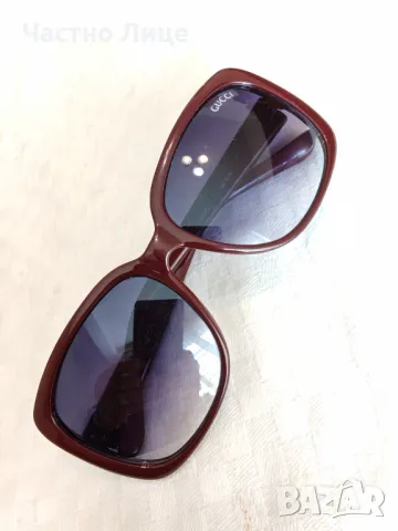 Оригинални Дамски Италиански Слънчеви Очила GUCCI, снимка 2 - Слънчеви и диоптрични очила - 49600818