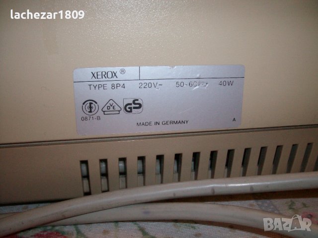 пишеща машина XEROX кирилица + латиница, снимка 8 - Ученически пособия, канцеларски материали - 38883151