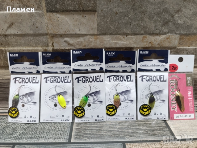 Клатушка блесна ILLEX Jackall, Nories , кефал костур пъстърва trout Area, снимка 2 - Стръв и захранки - 52901336